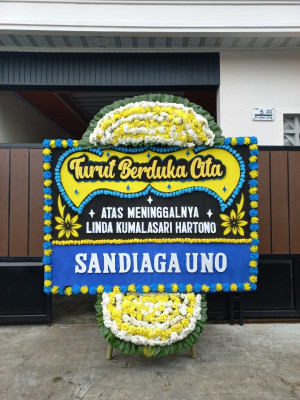 Papan Bunga Duka di Tongowai