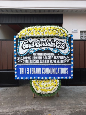 Papan Bunga Duka di Tongowai